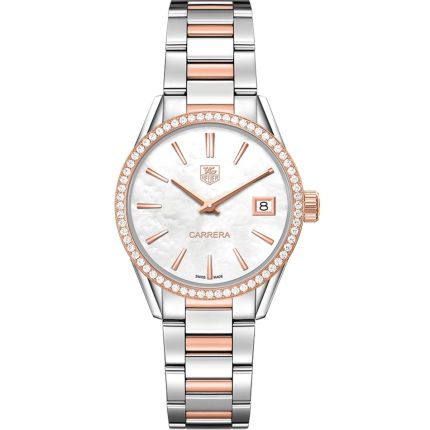 WAR1353.BD0779 | TAG Heuer Carrera Quartz Women 32 mm watch. Buy Online