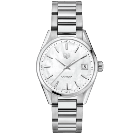 WBK1311.BA0652  | TAG Heuer Сarrera Quartz 36 mm watch. Buy Online