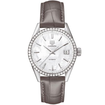 WBK2316.FC8258 | TAG Heuer Carrera Diamonds Automatic 36 mm watch. Buy Online