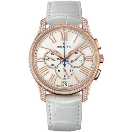 22.2114.400/34.C510 | Zenith Captain Chronograph Ladies 42 mm watch. Buy Online