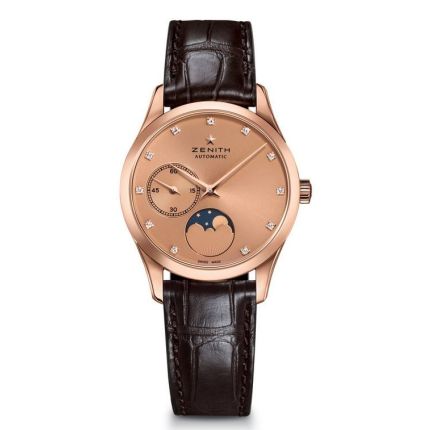 18.2310.692/95.C498 | Zenith Captain Ultra Thin Lady Moonphase 33 mm watch. Buy Online