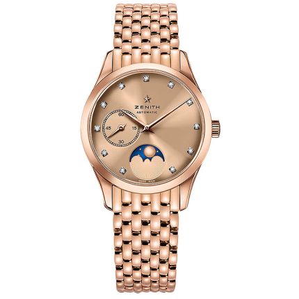 18.2310.692/95.M2310 | Zenith Captain Ultra Thin Lady Moonphase 33 mm watch. Buy Online