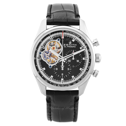 03.2040.4061/21.C496 | Zenith El Primero Open 42 mm watch. Buy Online