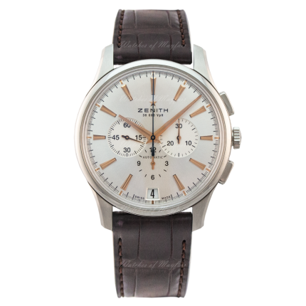 03.2110.400/01.C498 | Zenith El Primero Chronograph 42 mm watch. Buy Online