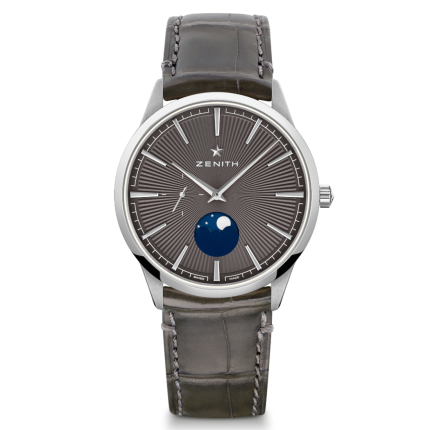 03.3100.692/03.C923 | Zenith Elite Moonphase Automatic Steel 40.5 mm watch. Buy Online