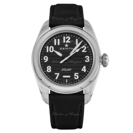 03.4000.3620/21.I001 | Zenith Pilot Automatic 40 mm watch. Buy Online