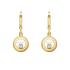 83A017-0301 |Chopard Happy Diamonds Icons Yellow Gold Diamond Earrings