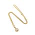 793957-0001 | Chopard Happy Diamonds Icons Yellow Gold Pave Pendant 