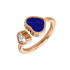 829482-5512 | Buy Chopard Happy Hearts Rose Gold Lapis Lazuli Ring