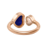 Chopard Happy Hearts Rose Gold Lapis Lazuli Ring 829482-5512