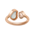 Chopard Happy Hearts Rose Gold Mother-of-Pearl Ring 829482-5310
