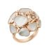 827482-5309 |Chopard Happy Hearts Rose Gold Pearl Diamond Ring Size 52