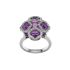 829726-1009|Chopard IMPERIALE White Gold Amethyst Diamond Ring Size 52