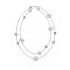 819564-1001|Buy Online Chopard IMPERIALE White Gold Amethyst Necklace 