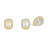 7004 | Messika My Twin 1+2 Earrings 0.10 ct Yellow Gold Earrings. Buy